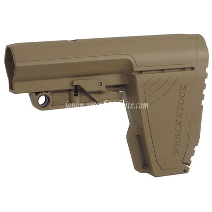 CYMA 大型収納スペース ロングバージョン WHALE調節可能なストック    M4 M16シリーズ電動ガンに適しています    ブラック