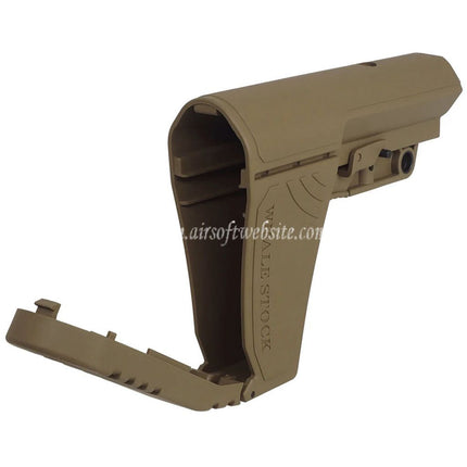 CYMA 大型収納スペース ロングバージョン WHALE調節可能なストック    M4 M16シリーズ電動ガンに適しています    ブラック