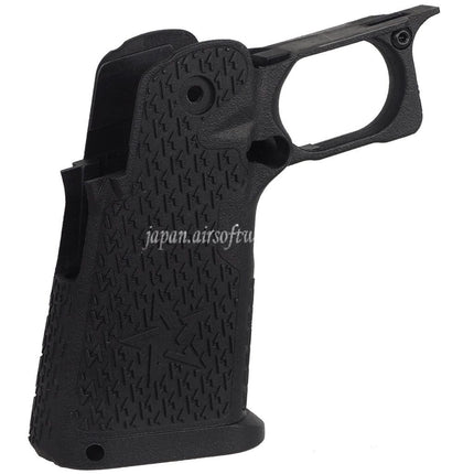 ARMY ARMAMENTコンパクトな滑り止めグリップ    R612 EMG Staccato C2 Hi-Capaシリーズ GBBピストルに適合     ブラック