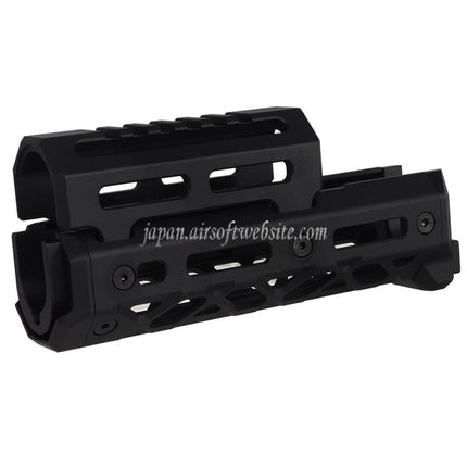 5KU KPYK CRC 1U040スタイル 158mm M-LOK上部下部ハンドガードレールシステム      CYMA AKM AK74 AK105シリーズの電動ガンに適しています