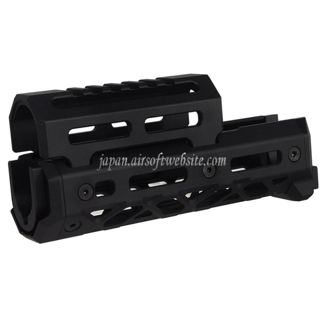 5KU KPYK CRC 1U040スタイル 158mm M-LOK上部下部ハンドガードレールシステム      CYMA AKM AK74 AK105シリーズの電動ガンに適しています