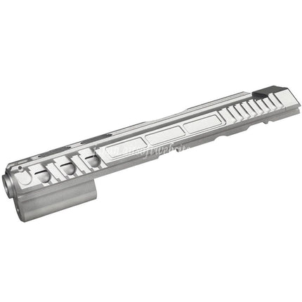 5KU CNCアルミ削り出しスライドそしてバレルキットセット タイプ-3   KJ Works ASG CZ Shadow 2シリーズGBBピストルエアソフトガンに適合