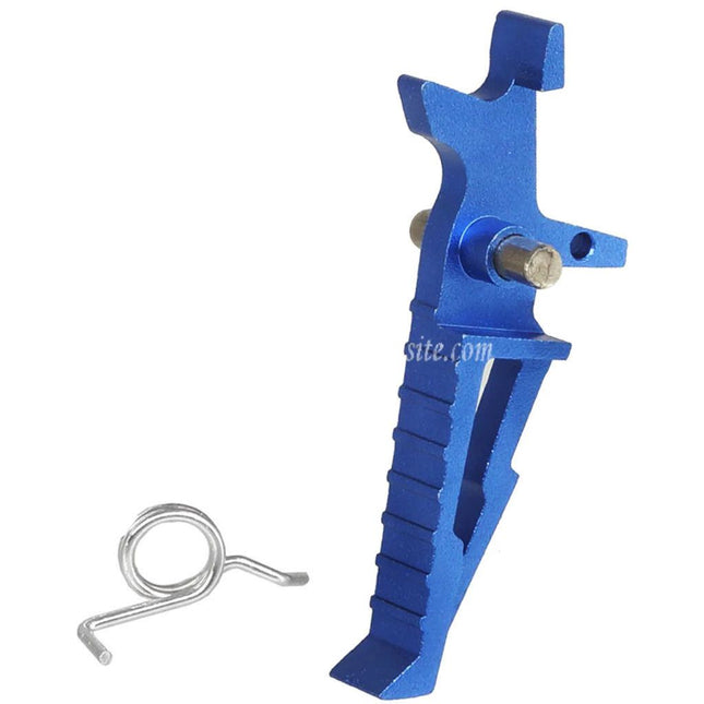 E&C アルミニウムSIスタイルスピードトリガー   M4 M16シリーズAEGライフルエアソフトガンに適しています