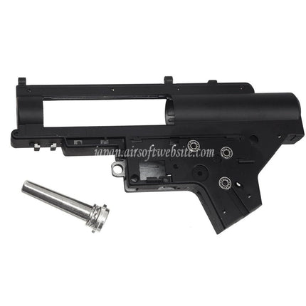 E&C 8mm QDクイックデタッチロングV2バージョン2ギアボックスシェル      HK417 G28シリーズ電動ガンに適しています
