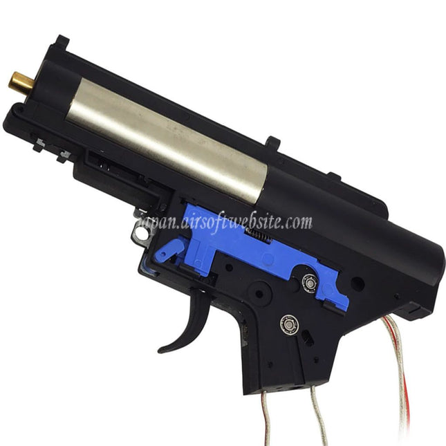 E&C 8mm QDクイックデタッチロングコンプリートギアボックス      HK417 G28シリーズ電動ガンに適しています