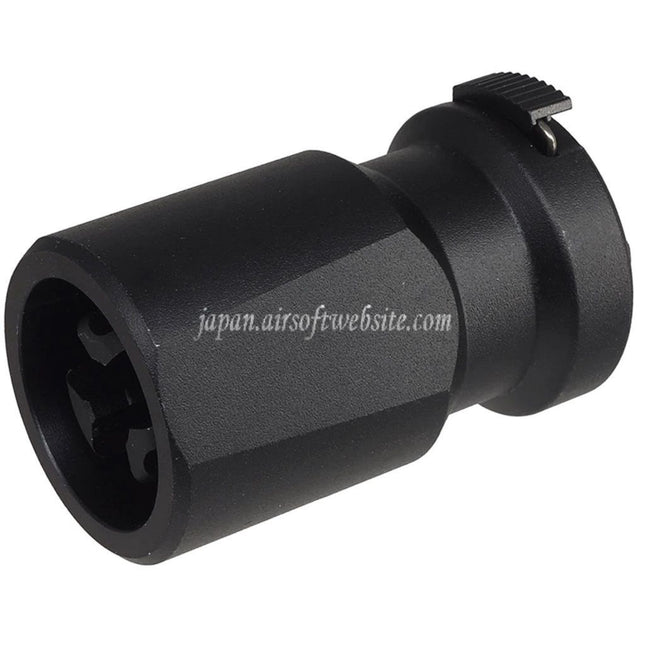 E&C Blackout 51T 3本爪フラッシュハイダー    爆風偏向器付き   -14mm CCW 反時計回りに適しています