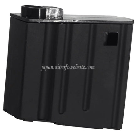 DOUBLE BELL 30発 Mid-Capマガジン 短いタイプ        DOUBLE BELL E&C JG Golden Eagle CYMA A&K G&P 東京マルイ SR25 シリーズ AEG ライフル エアソフトガンに適合   ブラック