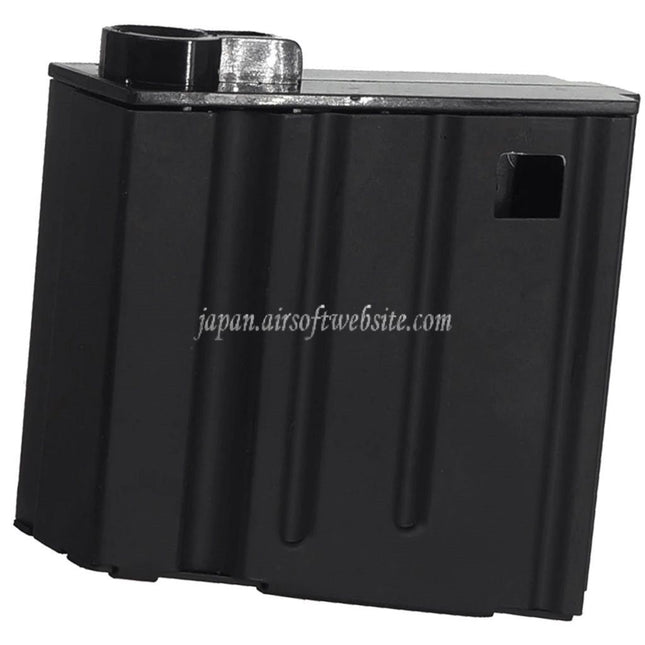 DOUBLE BELL 30発 Mid-Capマガジン 短いタイプ        DOUBLE BELL E&C JG Golden Eagle CYMA A&K G&P 東京マルイ SR25 シリーズ AEG ライフル エアソフトガンに適合   ブラック