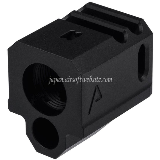 RWA Agency Arms 417デュアルポート補償器-14mm CCW 反時計回りねじ      GシリーズGBBピストルに適しています