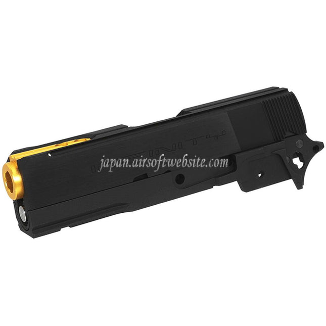 Bomber Airsoft CNC アルミニウム SVI Infinity Tiki スタイル バレルスライドミドルフレームキットセット  東京マルイ HI-CAPA 5.1シリーズ GBBピストルに適合