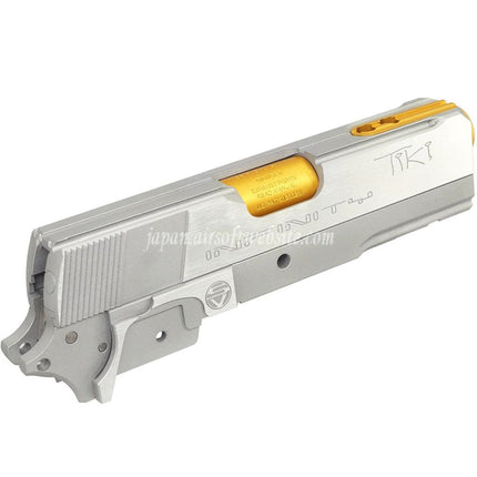 Bomber Airsoft CNC アルミニウム SVI Infinity Tiki スタイル バレルスライドミドルフレームキットセット  東京マルイ HI-CAPA 5.1シリーズ GBBピストルに適合