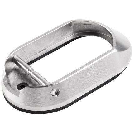 Revanchist Airsoft ステンレス鋼 マグウェル標準     東京マルイ HI-CAPAシリーズ GBBピストルに適合    シルバー