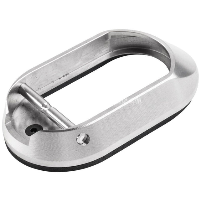 Revanchist Airsoft ステンレス鋼 マグウェル標準     東京マルイ HI-CAPAシリーズ GBBピストルに適合    シルバー