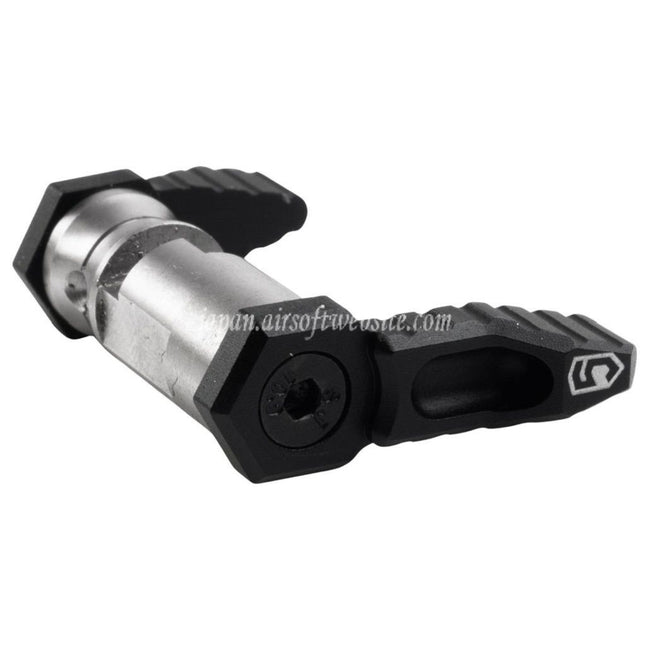 Revanchist Airsoft 90度両利き用セレクター タイプ-A    Savia PCC H 東京マルイ M4 MWS シリーズ GBB ライフルに適合    ブラック