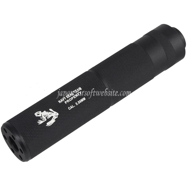 CYMA 155mm x 30mmネイビーシールズスタイル サイレンサー   -14mm CCW 反時計回りに適しています