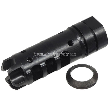 5KU 65mm LANTAC Dragonスタイル DGN762Bフラッシュハイダー     -14mm CCW 反時計回りに適しています   ブラック