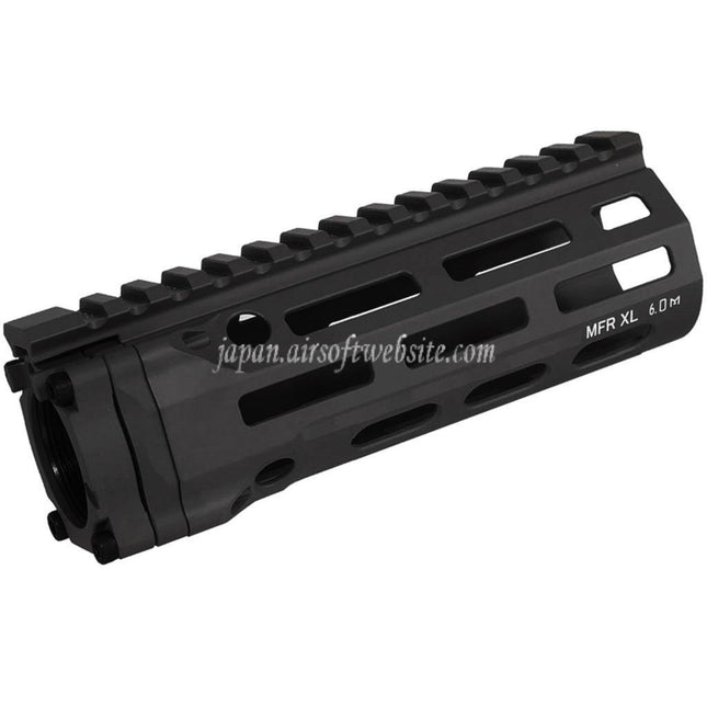 E&C MFR XL 6.0インチ M-Lok ハンドガードレールシステム      AR M4 M16シリーズの電動ガンに適しています