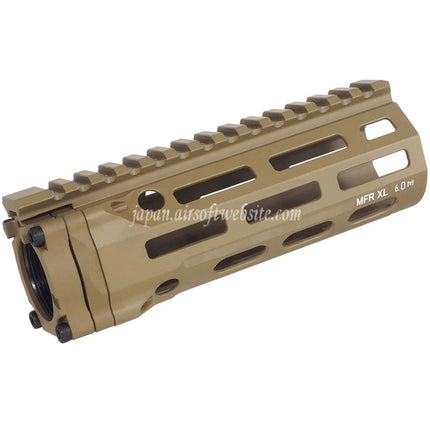 E&C MFR XL 6.0インチ M-Lok ハンドガードレールシステム      AR M4 M16シリーズの電動ガンに適しています