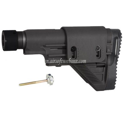 E&C DMRスタイルの伸縮式ストックチューブ付き E&C HK417 G28シリーズ電動ガンに適しています