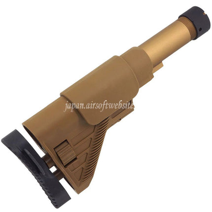 E&C DMRスタイルの伸縮式ストックチューブ付き E&C HK417 G28シリーズ電動ガンに適しています