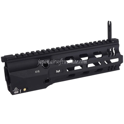 E&C GRIDLOKスタイル 9インチ フルデューティーM-Lok ハンドガードレールシステム      E&C 416シリーズ電動ガンに適しています   ブラック