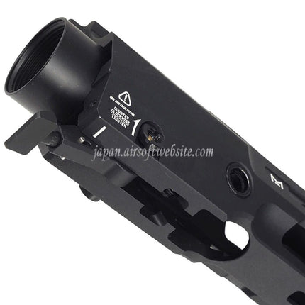 E&C GRIDLOKスタイル 11インチ フルデューティーM-Lokハンドガードレールシステム      E&C 416シリーズ電動ガンに適しています   ブラック