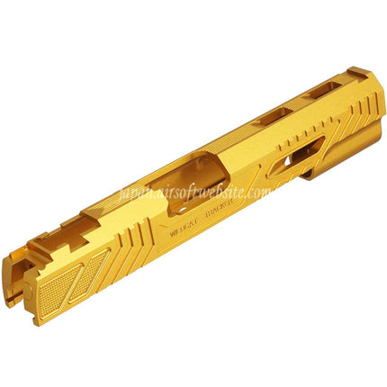 5KU CNCアルミニウムLIMCAT WildCatスライド    東京マルイ HI-CAPA M1911シリーズ GBBピストル エアソフトガンに適合