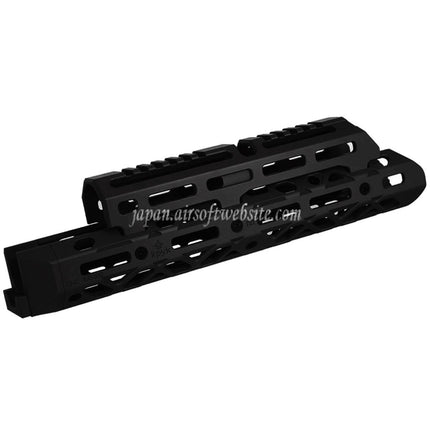 5KU KPYK CRC 1U020Bスタイル 290mm中長M-LOK上部下部ハンドガードレールシステム      東京マルイAKM AK105 AKS-74UシリーズGBBライフルに適合