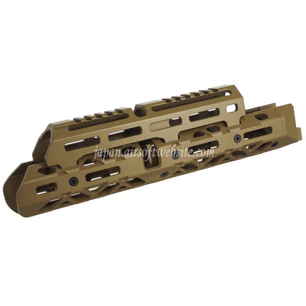 5KU KPYK CRC 1U020Bスタイル 290mm中長M-LOK上部下部ハンドガードレールシステム      東京マルイAKM AK105 AKS-74UシリーズGBBライフルに適合