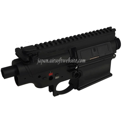 E&C SDMRスタイルのメタルボディ上部下部レシーバー    E&C M110A1 HK417シリーズ電動ガンに適しています   ブラック