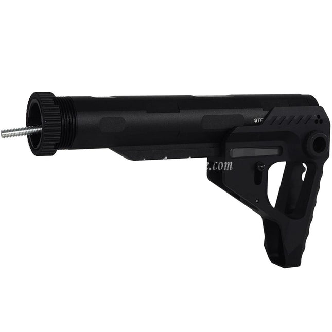 E&C ピットスタイルPDWストック    AR M4 M16シリーズの電動ガンに適しています   ブラック