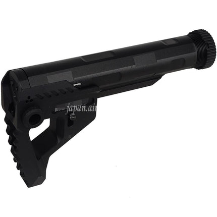 E&C ピットスタイルPDWストック    AR M4 M16シリーズの電動ガンに適しています   ブラック