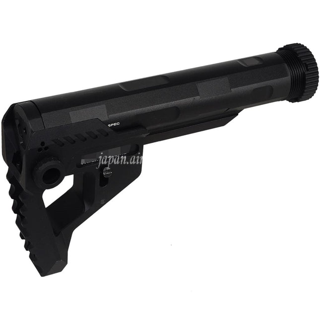 E&C ピットスタイルPDWストック    AR M4 M16シリーズの電動ガンに適しています   ブラック