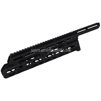 5KU 長さMonolithic M-Lok ハンドガードレールシステム      東京マルイ SAIGA-12K シリーズ ショットガン エアソフトガンに適しています    ブラック