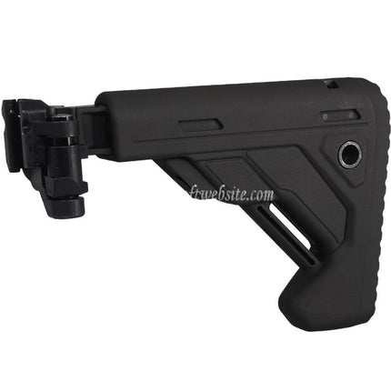 E&C   5段階伸縮式折りたたみストック     20mmピカティニーレールE&C SIG MPX MCXシリーズライフルに適しています