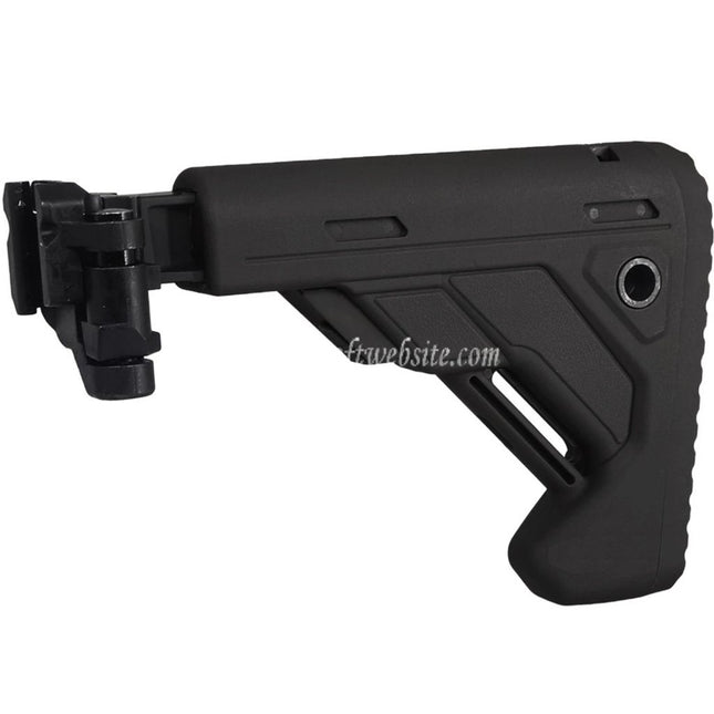 E&C   5段階伸縮式折りたたみストック     20mmピカティニーレールE&C SIG MPX MCXシリーズライフルに適しています