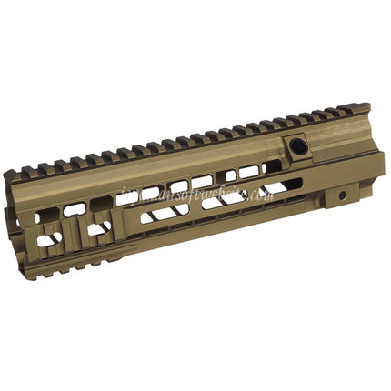 5KU 9.5インチ Geissele SMRスタイル MK15 M-Lok ハンドガードレールシステムスーパーモジュラー      WE(WE-TECH) 東京マルイ VFC HK416シリーズ 電動ガンGBBライフルに適合