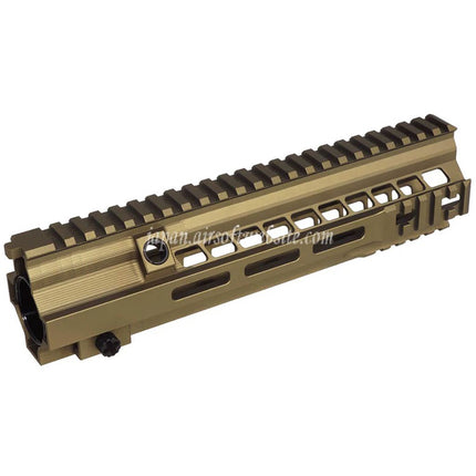 5KU 9.5インチ Geissele SMRスタイル MK15 M-Lok ハンドガードレールシステムスーパーモジュラー      WE(WE-TECH) 東京マルイ VFC HK416シリーズ 電動ガンGBBライフルに適合