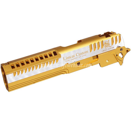 5KU CNC アルミニウム LimCat Custom スタイル ミドルフレームスライドセット    東京マルイ HI-CAPA 5.1シリーズ GBBピストル エアソフトガンに適合