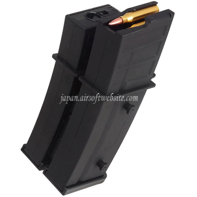 BATTLEAXE 1000発 電動サウンドコントロールデュアルマガジン    G36シリーズAEGライフルエアソフトガンに適合    ブラック