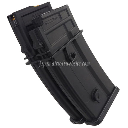 BATTLEAXE 1000発 電動サウンドコントロールデュアルマガジン    G36シリーズAEGライフルエアソフトガンに適合    ブラック