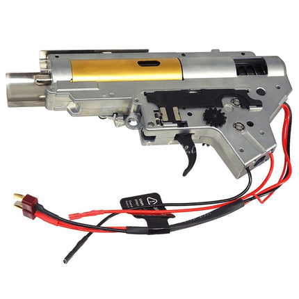 APS Artemisバージョン2 V2ギアボックス 左右両利き対応 E-Shooter ETU搭載       M4 M16シリーズの電動ガンAEG EBBライフルに適しています 背面配線