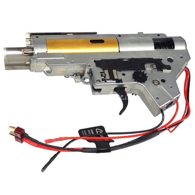 APS Artemisバージョン2 V2ギアボックス 左右両利き対応 E-Shooter ETU搭載       M4 M16シリーズの電動ガンAEG EBBライフルに適しています 背面配線