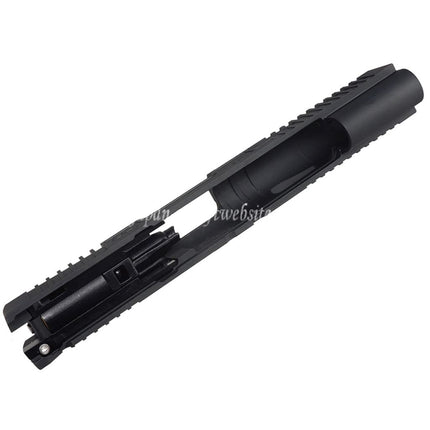 Bomber Airsoft CNC アルミニウム TRIARCシステム スタイル バレルスライドミドルフレームキットセット    東京マルイ HI-CAPAシリーズ GBBピストルに適合    チタングレー