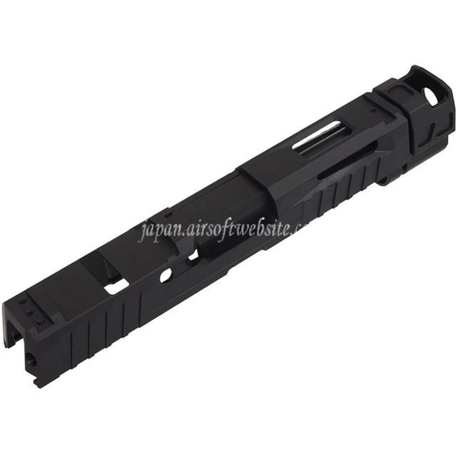 Bomber Airsoft CNC ステンレス鋼 P320 NOS スタイル コンペンセイタースライドセット付きバレル     SIG Air VFC M17 M18シリーズGBBピストルに適合