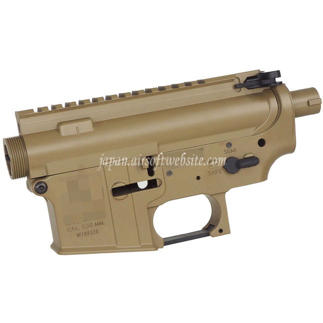 E&C Stallionスタイル金属ボディ 上部下部レシーバー      E&C 東京マルイ M4 M16シリーズ電動ガンに適合    ダークアース