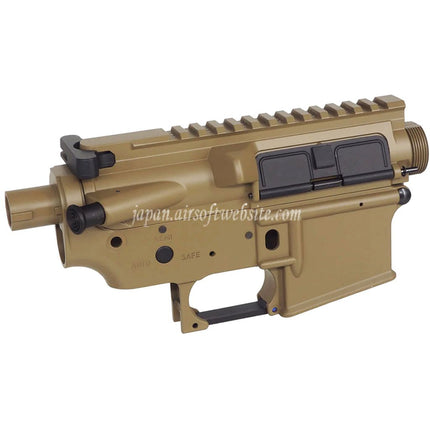 E&C Stallionスタイル金属ボディ 上部下部レシーバー      E&C 東京マルイ M4 M16シリーズ電動ガンに適合    ダークアース