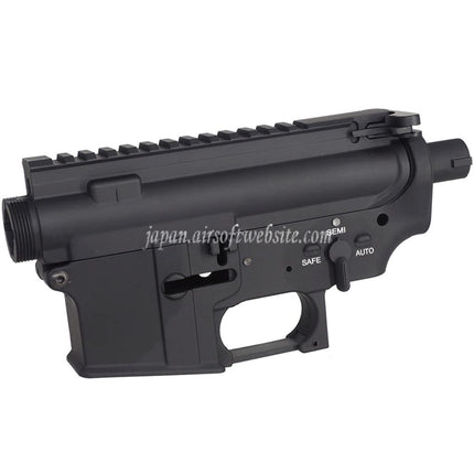 E&C QDクイックデタッチシステム 金属ボディ 上部下部レシーバー      E&C 東京マルイ M4 M16シリーズ電動ガンに適合     ブラック