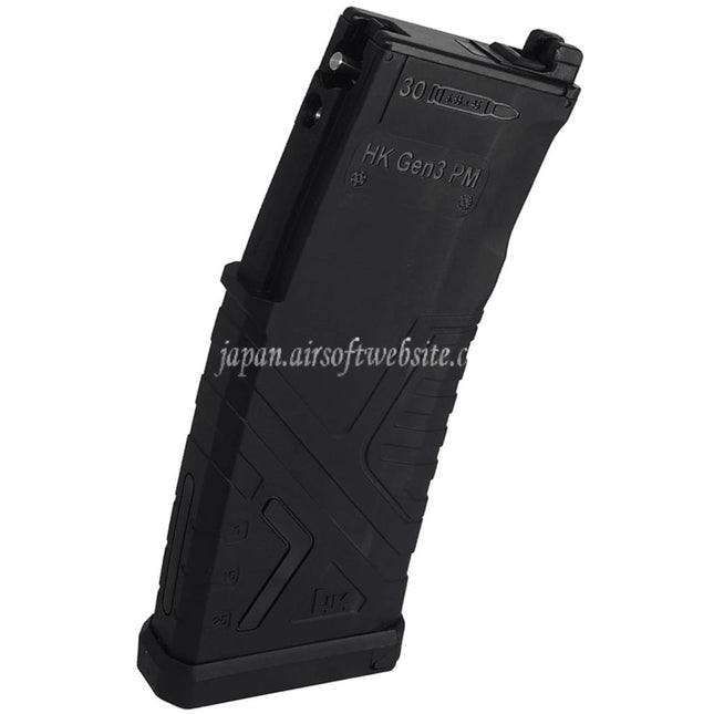 GHK 32発 ガスマガジン    GHK HK416A5 G5 MK12 MK18 M4シリーズGBBライフルエアソフトガンに適合    ブラック