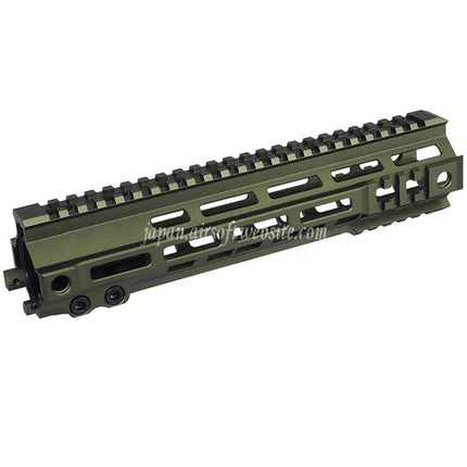 E&C Geisseleスタイル MK4 SMR 10インチ M-Lokハンドガードレールシステム スーパーモジュラー      M4 M16シリーズ CGS MWS 電動ガンGBBライフルに適しています